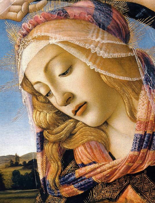 Madonna del Magnificat Botticelli Uffizi